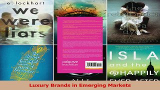 Download  Luxury Brands in Emerging Markets PDF Free