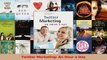 Read  Twitter Marketing An Hour a Day Ebook Free