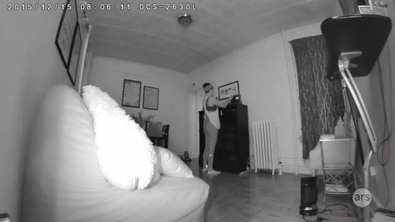 D-Link Security Camera (test clip2)