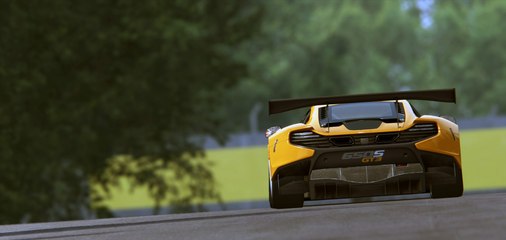 Скачать видео: Assetto Corsa Maclaren 650S GT3 Interlagos