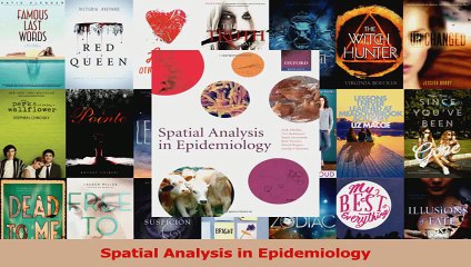 Read  Spatial Analysis in Epidemiology Ebook Free