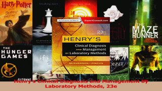 Read  Henrys Clinical Diagnosis and Management by Laboratory Methods 23e PDF Online