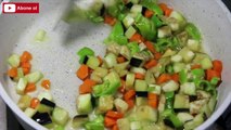 Sebzeli Pilav Tarifi - Patlıcanlı Havuçlu Pirinç Pilavı Nasıl Yapılır?