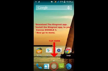 Kingroot download (Micromax Canvas DOODLE)