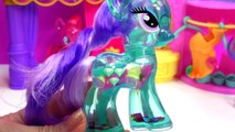 MLP Water Cuties Glitter Diamond Mint Pinkie Pie Rainbow Shimmer My Little Pony Toy Unboxi