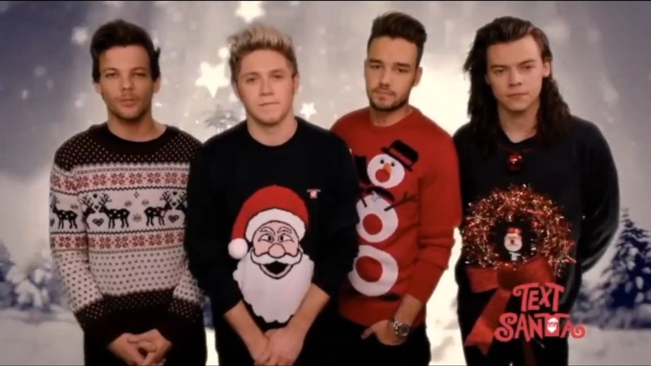 One Direction Text Santa!