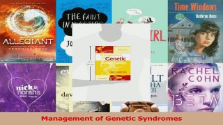 Download  Management of Genetic Syndromes Ebook Free
