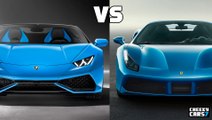 2016 Lamborghini Huracan Spyder vs 2016 Ferrari 488 Spider