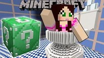 PopularMMOs Minecraft: GIANT TOILET HUNGER GAMES - Pat and Jen Lucky Block Mod GamingWithJen