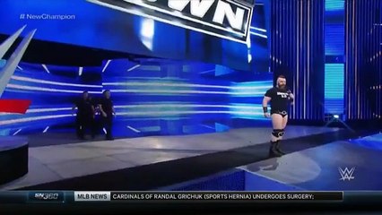 Roman Reigns Promo and Clears The Ring From Security Guards at Smackdown 17th December 2015