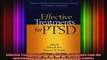 Effective Treatments for PTSD Practice Guidelines from the International Society for