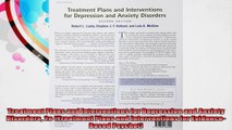 Treatment Plans and Interventions for Depression and Anxiety Disorders 2e Treatment Plans