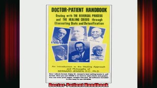 DoctorPatient Handbook