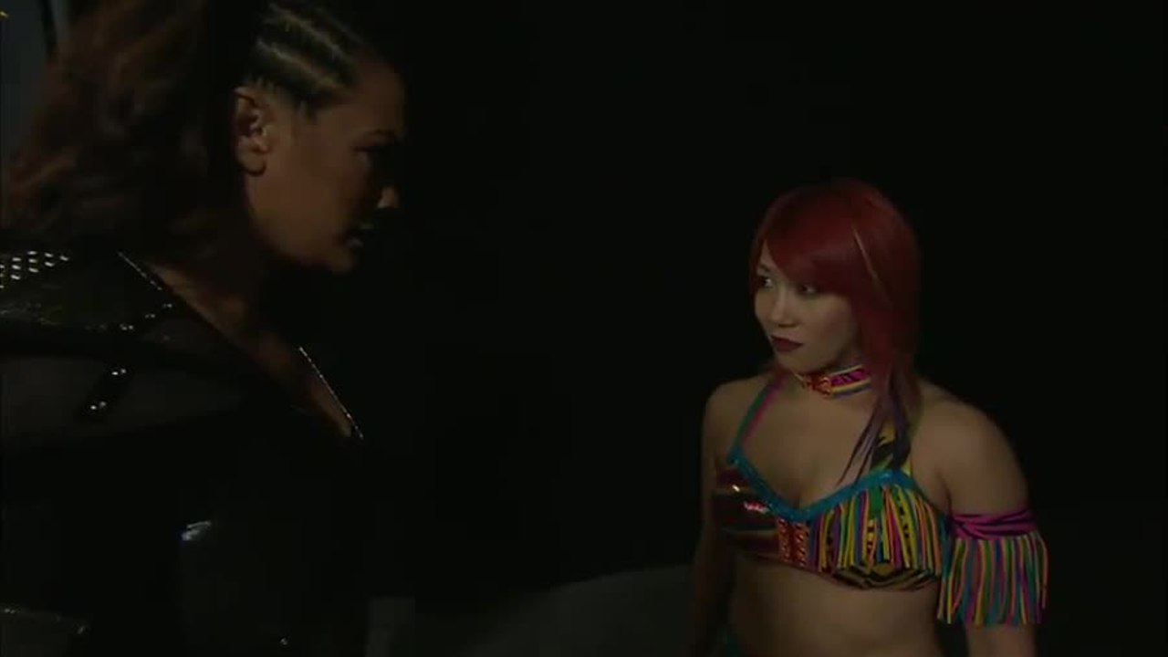 Asuka and Nia Jax Segment -Takeover London