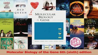 Download  Molecular Biology of the Gene 6th sixth edition Ebook Online
