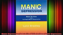 Manic Depression How to Live While Loving a Manic Depressive