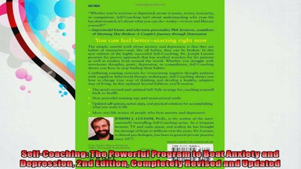 Download Video: SelfCoaching The Powerful Program to Beat Anxiety and Depression 2nd Edition Completely