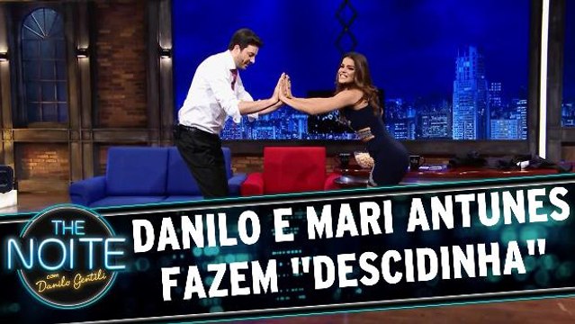 Danilo faz Descidinha com Mari Antunes