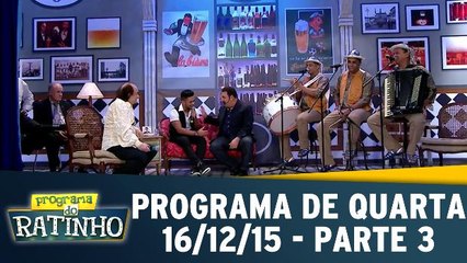 Programa do Ratinho 16.12.15 - Quarta - Parte 3