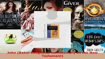 Read  John Baker Exegetical Commentary on the New Testament Ebook Free
