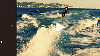 Justin Bieber surfea en el sur de Francia