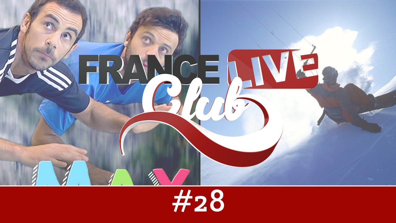 France Live Club #28 : des youtubers corses, des vêtements intelligents et une star du speed riding