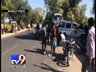 3 killed in car-dumper collision, Patan - Tv9 Gujarati