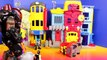 Imaginext Rescue City Center Fire Station Mohawk Dude Robot Bane Lex Luthor Battle Batman