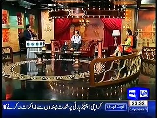 Hasb e Haal - 17 December 2015  Azizi as Mushahd Ullah Khan