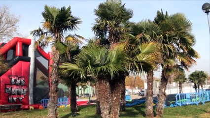 Pista de patinajes y juegos en La Fortuna