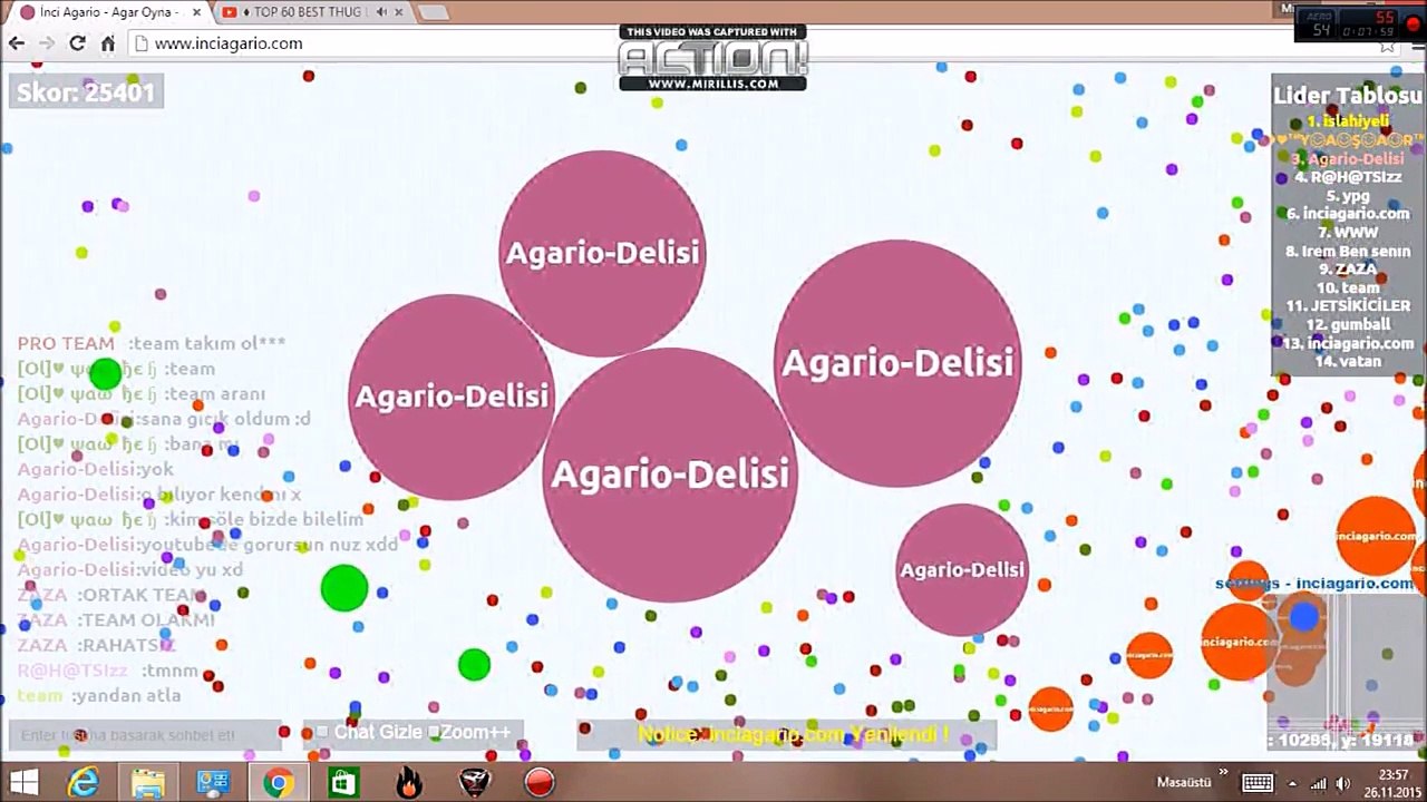 Agario Delisi Bolüm #2 Heyecan :D
