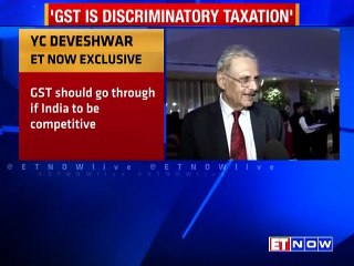 Political Parties should come together for passage of GST: ITC Chairman