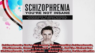 Schizophrenia Youre Not Insane Understanding Schizophrenia Misdiagnosis Current