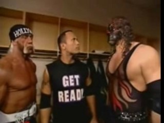 Kane Imitates The Rock & Hulk Hogan