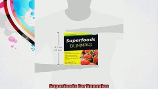 Superfoods For Dummies