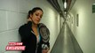 Bayley explains what its like to be in the ring with Nia Jax׃ WWE.com Exclusive, December 16, 2015