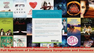 PDF Download  The Autoimmune Solution Prevent and Reverse the Full Spectrum of Inflammatory Symptoms Read Online