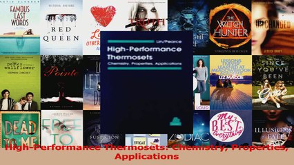 PDF Download  HighPerformance Thermosets Chemistry Properties Applications Download Full Ebook