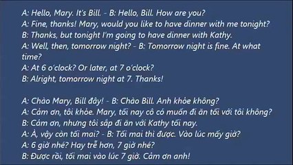 Học tiếng Anh cơ bản cho người mới bắt đầu Bài 13