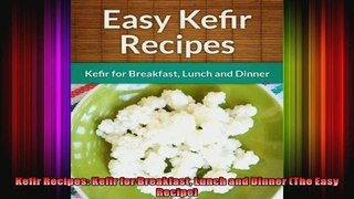 Kefir Recipes Kefir for Breakfast Lunch and Dinner The Easy Recipe