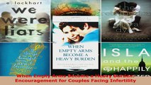 Read  When Empty Arms Become a Heavy Burden Encouragement for Couples Facing Infertility EBooks Online
