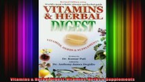 Vitamins  Herbal Digest Vitamins Herbs  Supplements