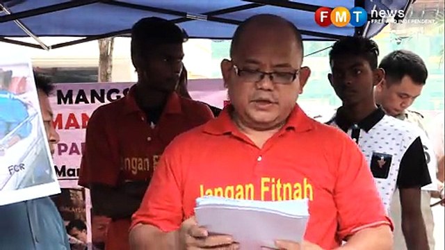 Tony bawa keranda untuk Teresa Kok