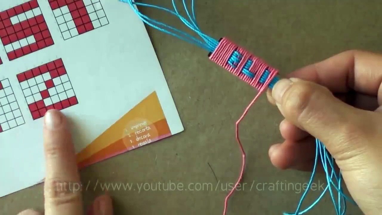 How to make bracelet with name