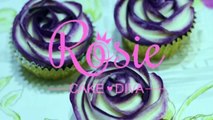 Two-Tone Buttercream Rose Cupcake Tutorial