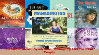 Read  Irritable Bowel Syndrome Managing IBS for Real People Ebook Free