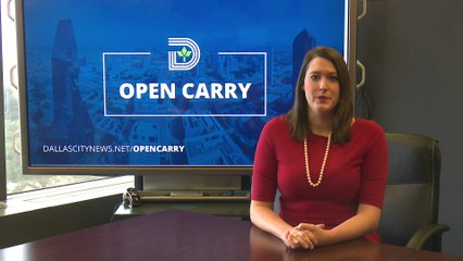 Nouvelle loi au Texas, vous pouvez porter un pistolet aux vues de tout le monde à partir de 2016