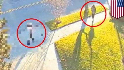 Blade-wielding madman wearing surgical mask slashes 16-year-old girl's throat