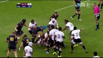 Manasa Saulo marche deux fois sur la tête de Luke Charteris