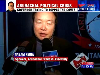 Big political crisis created in Arunachal Pradesh